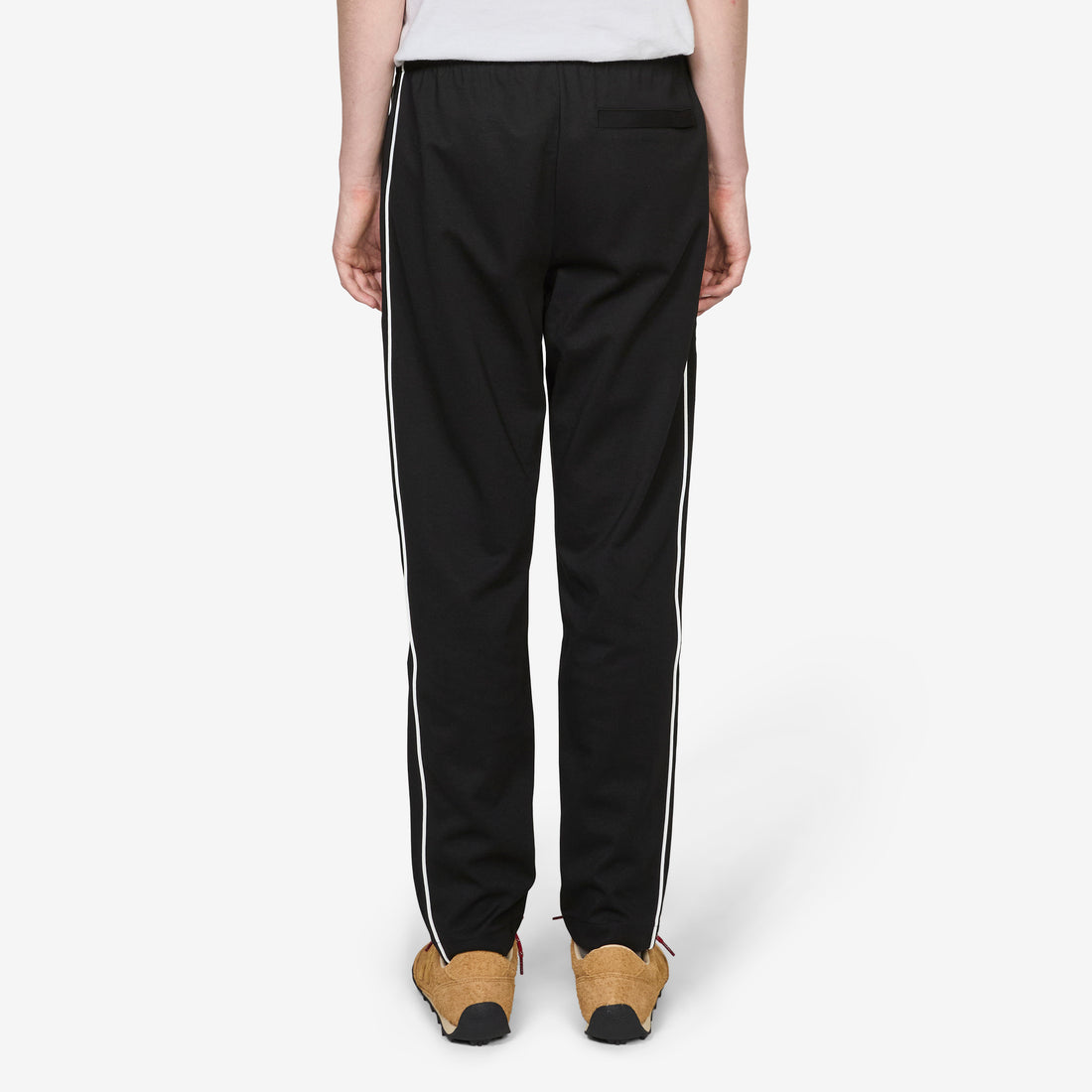 Essentials Pique Interblock Track Pant Black Pants