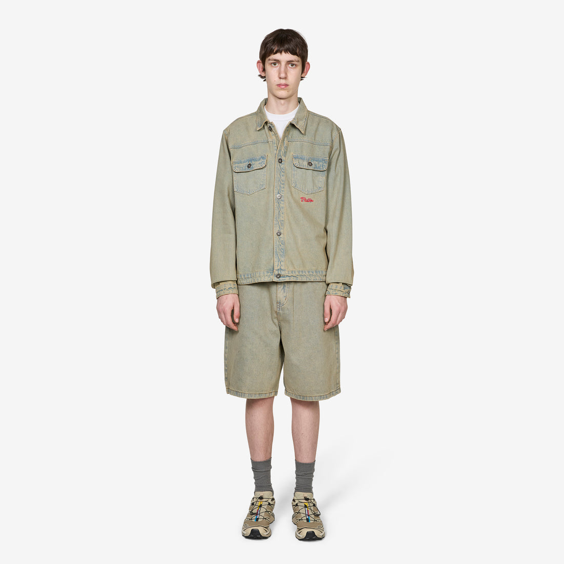 Garage Denim Shorts Sunfade Blue Shorts