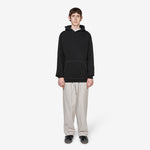 Inside Out Pullover Hood Washed Black