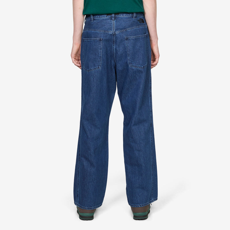 Triple Side Seam Denim Pants Estate Blue Pants