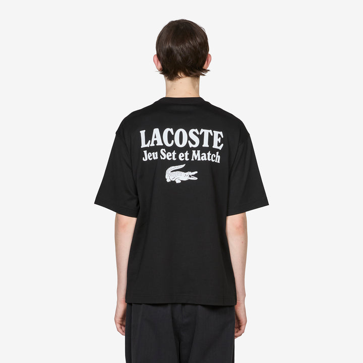 Core Originals Back Graphic T-Shirt Black