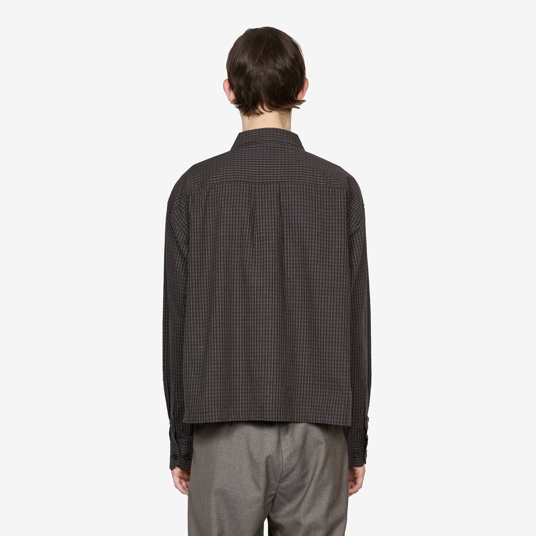 Priority Shirt Dark Linen Check Shirts