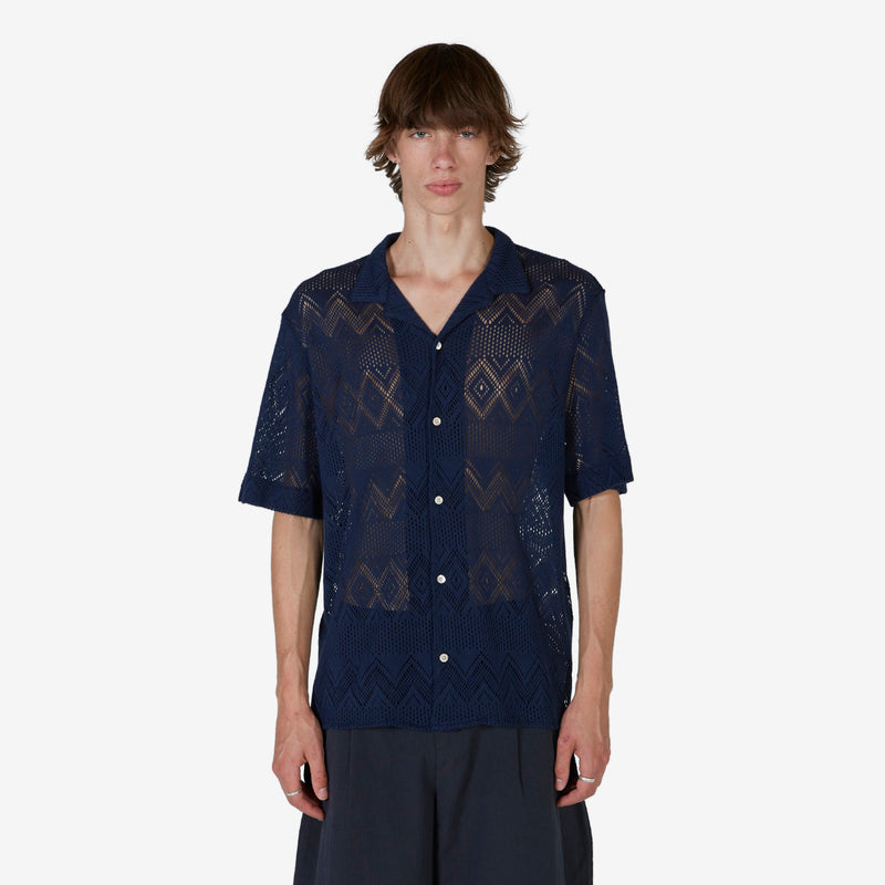 Gioia Shirt Midnight Crochet