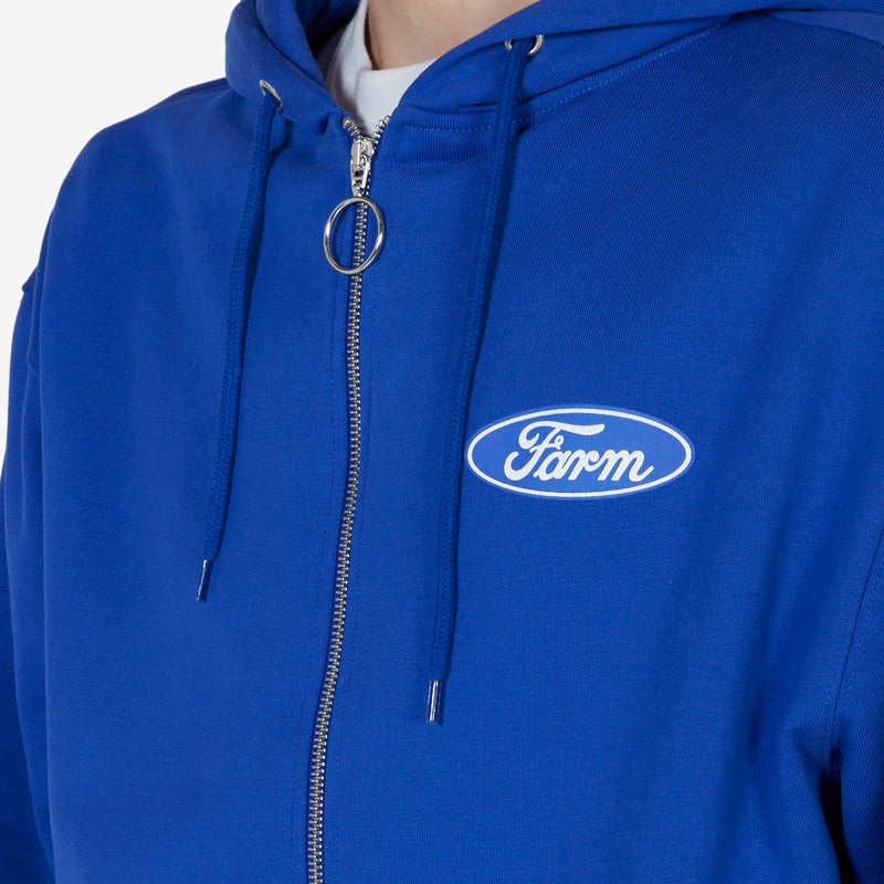 Unisex Quil Lemons Farm Hoodie Blue