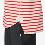 Longsleeve T-Shirt Natural | Red