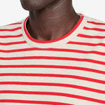 Longsleeve T-Shirt Natural | Red