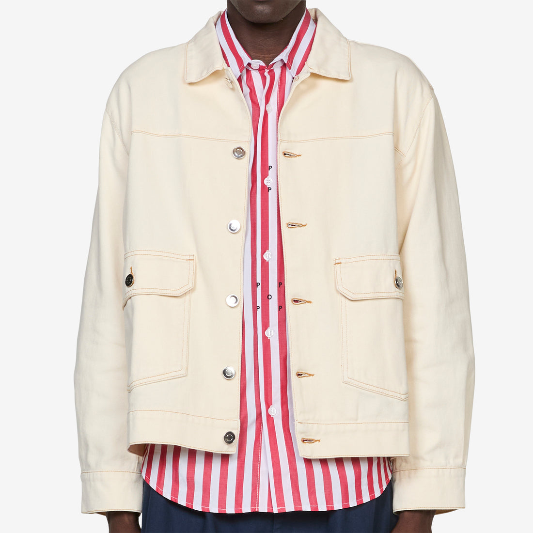 DRS Denim Jacket Off White Jackets