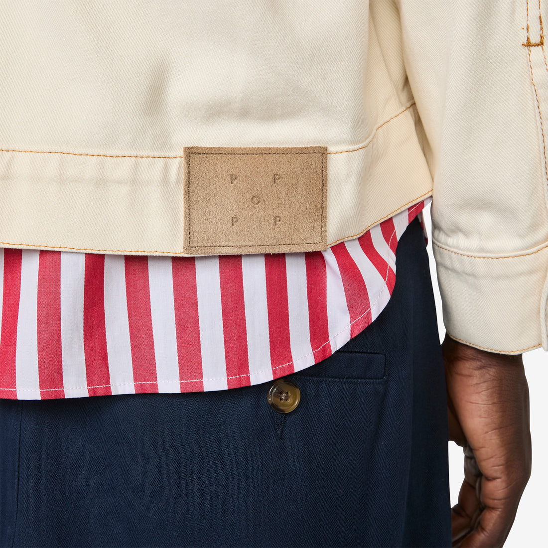 DRS Denim Jacket Off White Jackets
