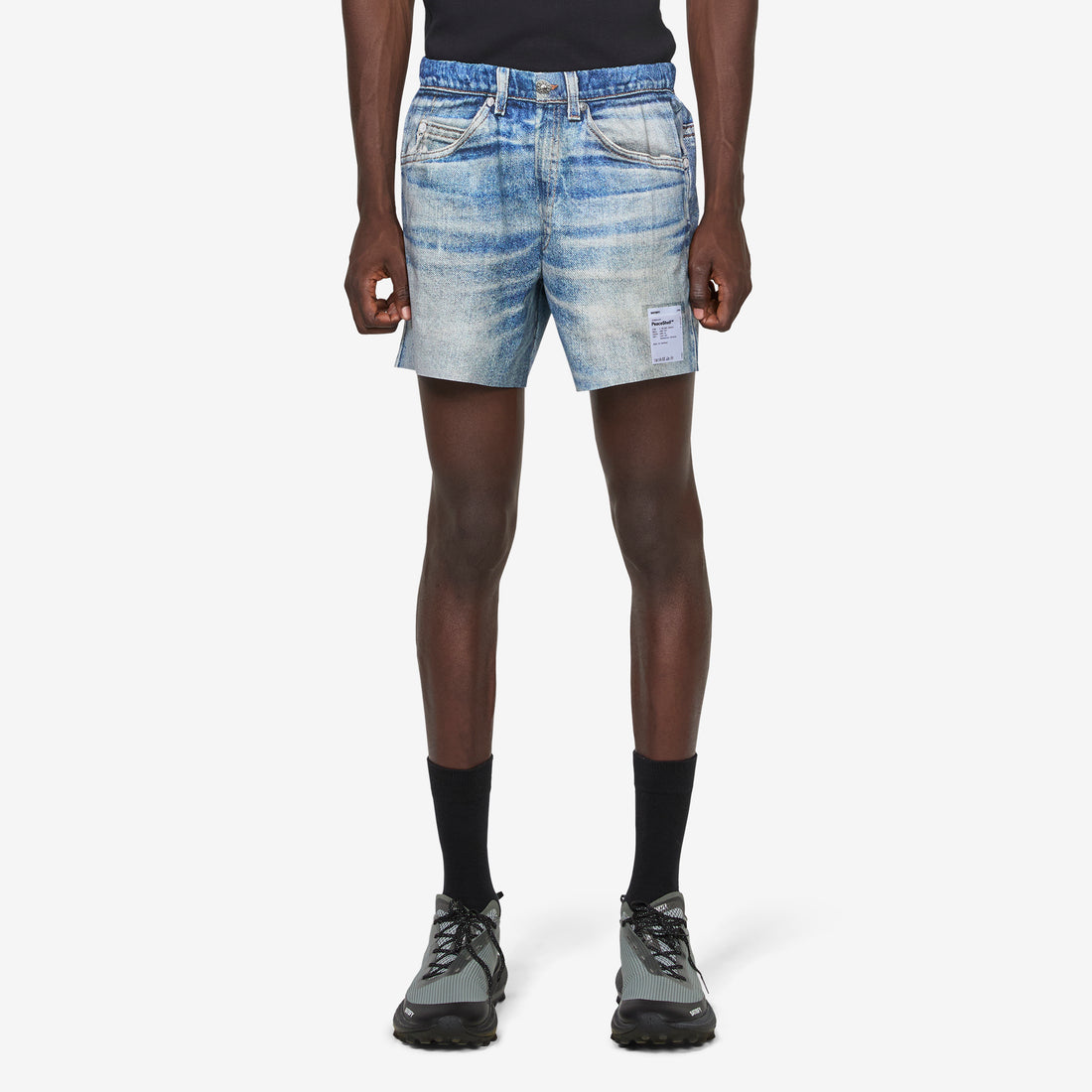 PeaceShell™ 5 Unlined Shorts Digital Denim Shorts