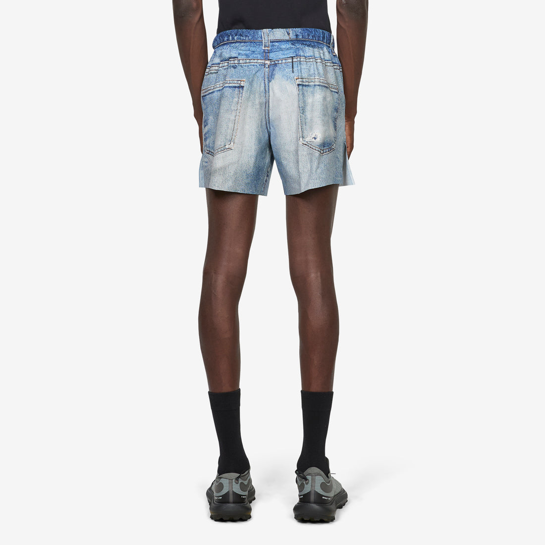 PeaceShell™ 5 Unlined Shorts Digital Denim Shorts