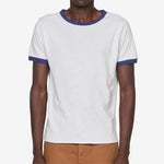 Contrast Trim T-Shirt Chalk