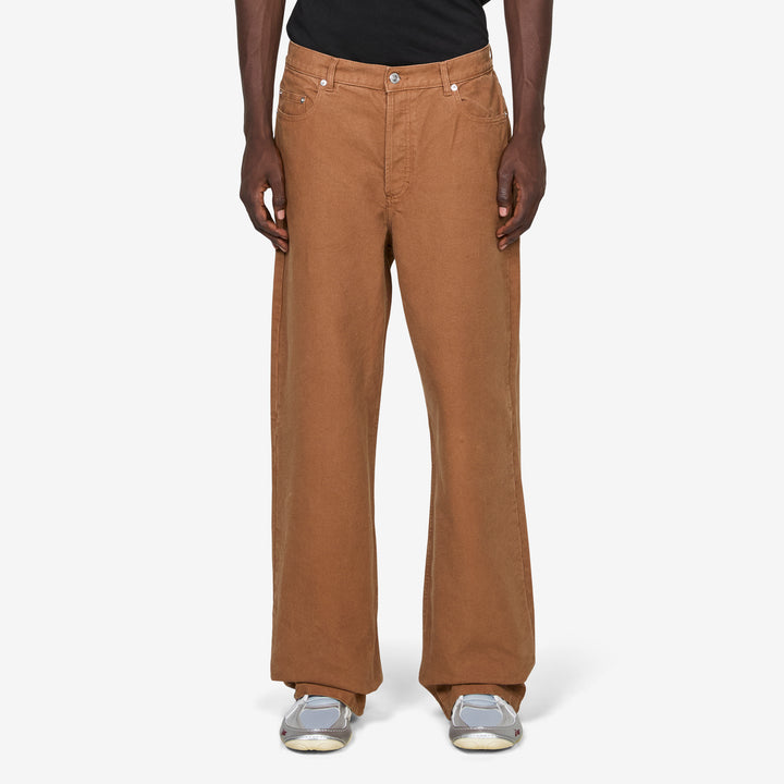 Aaron Jeans Brown Front