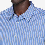 Malo Poplin Shirt Glacier Blue