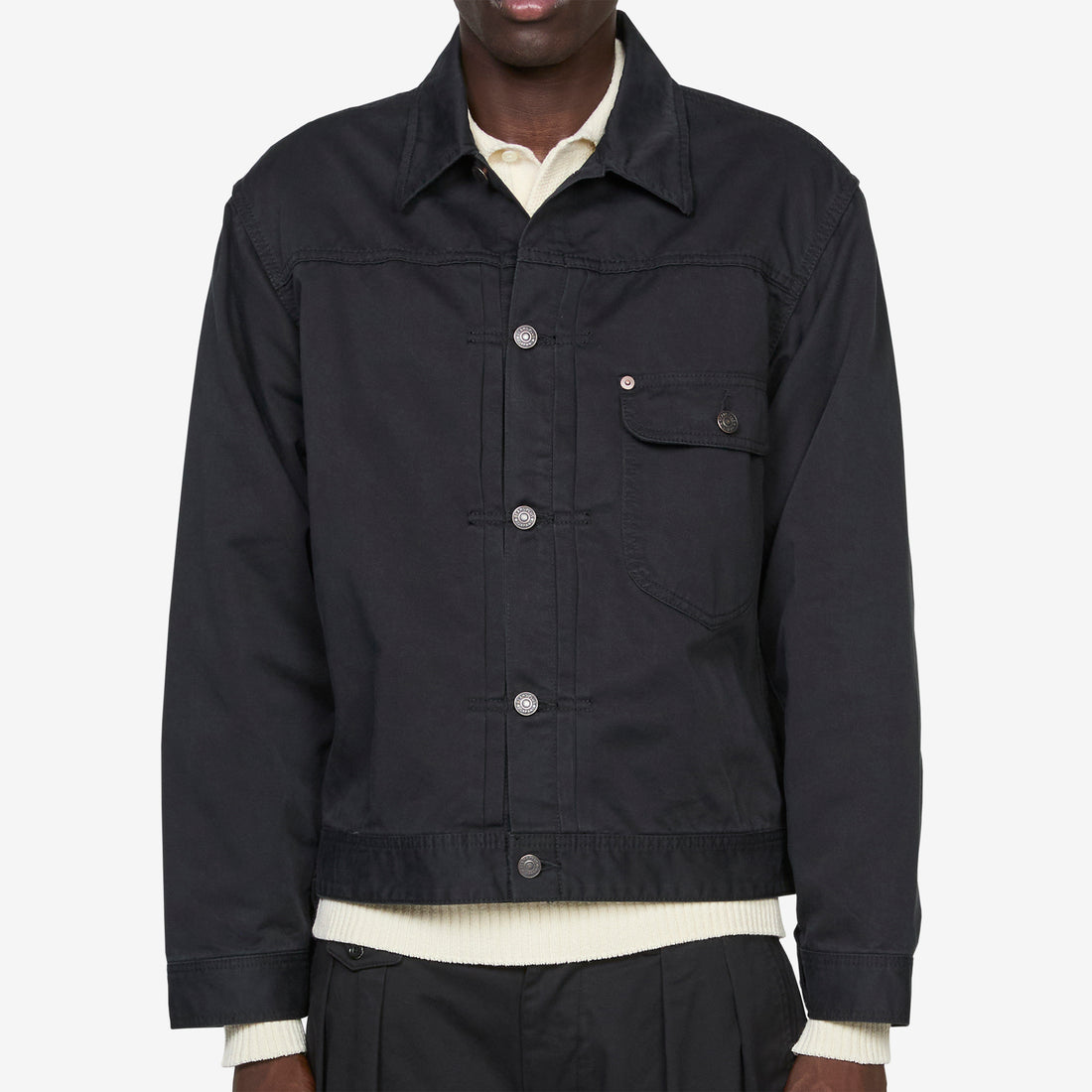 Digger Jacket 62 Twill Black Jackets