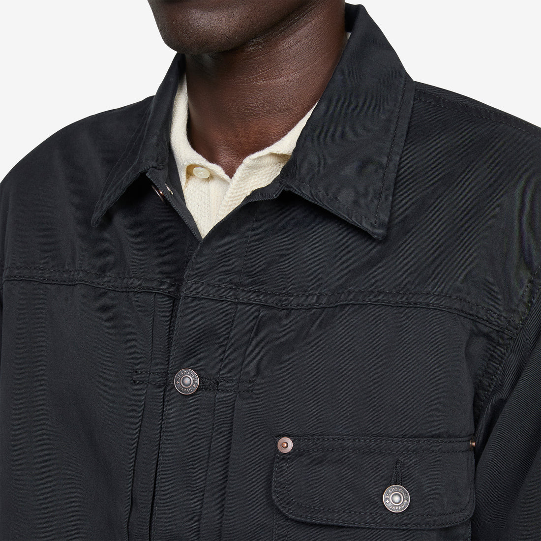 Digger Jacket 62 Twill Black Jackets