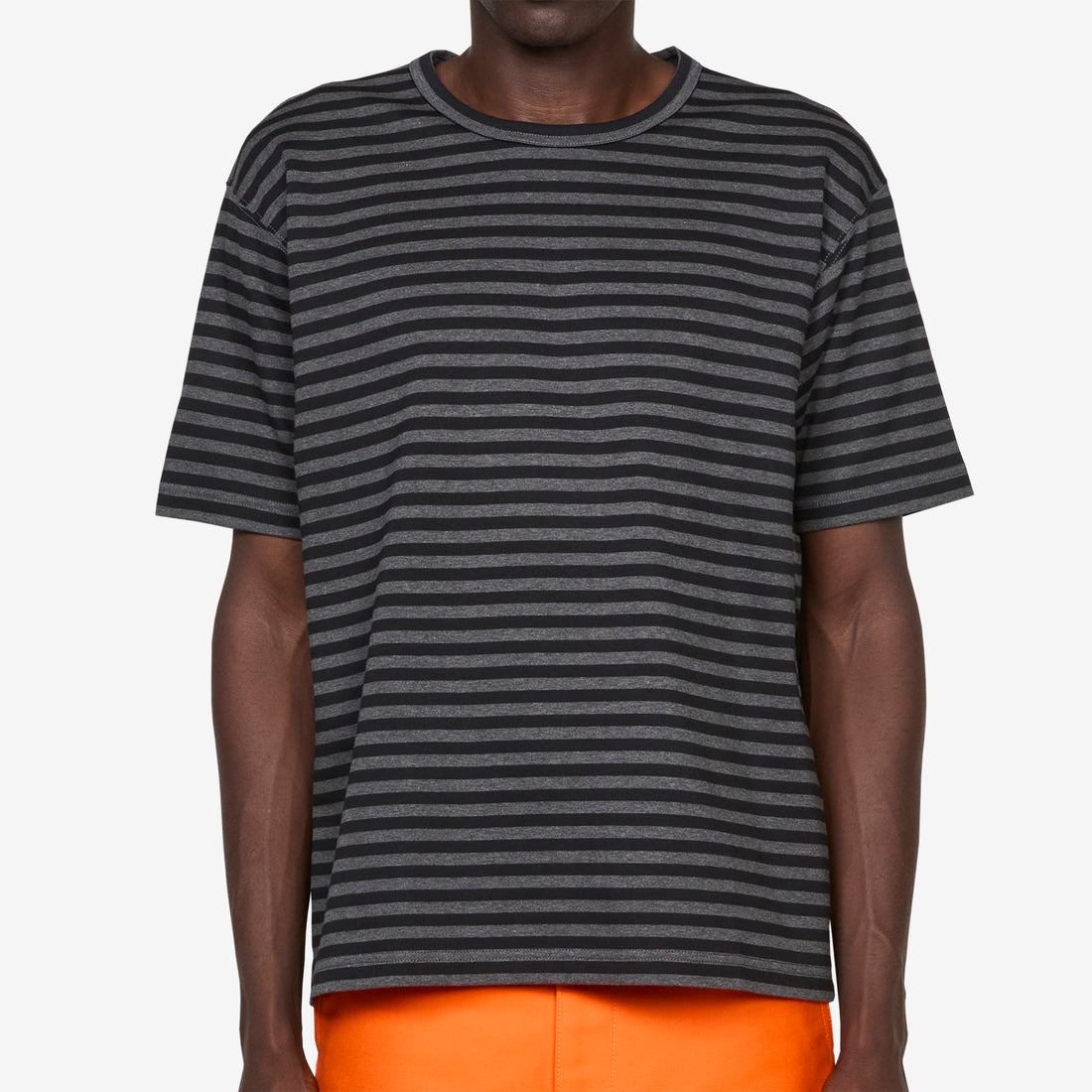 Knit T-Shirt Black | Gray Tees