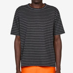 Knit T-Shirt Black | Gray