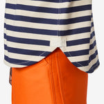 Longsleeve Henley T-Shirt Natural | Navy