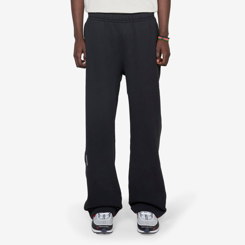 NOCTA Open-Hem Fleece Sweatpant Black | White Pants