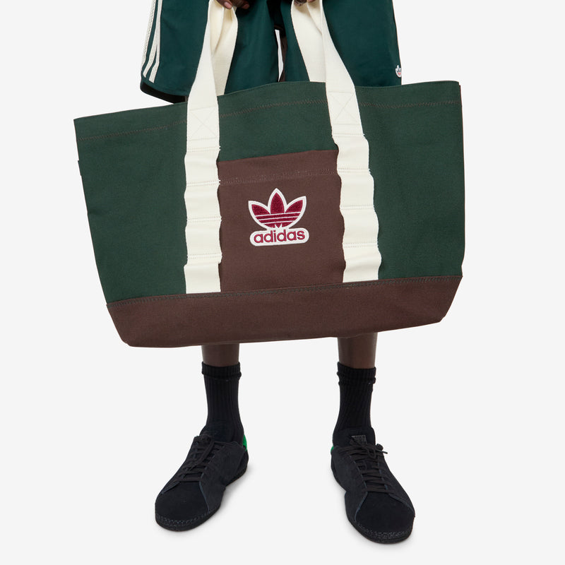 【ADIDAS ORIGINALS】CLOT TOTE BAG BY EDISON CHEN 男女兼用 CLOT by Edison Chen x Tote Bag Green Night | Dark Brown