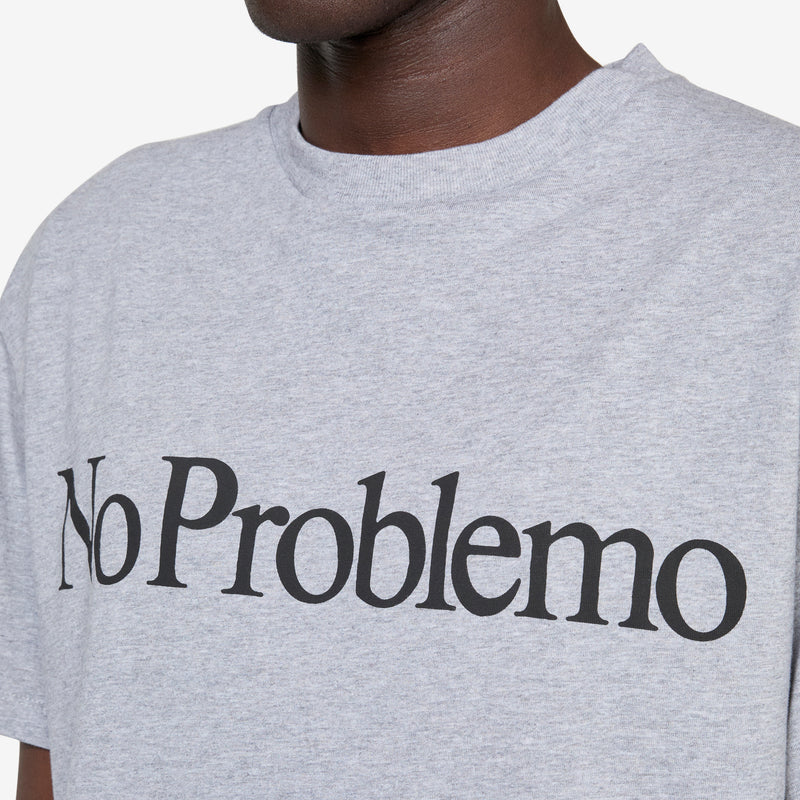 No Problemo T-Shirt Grey Marl Tees