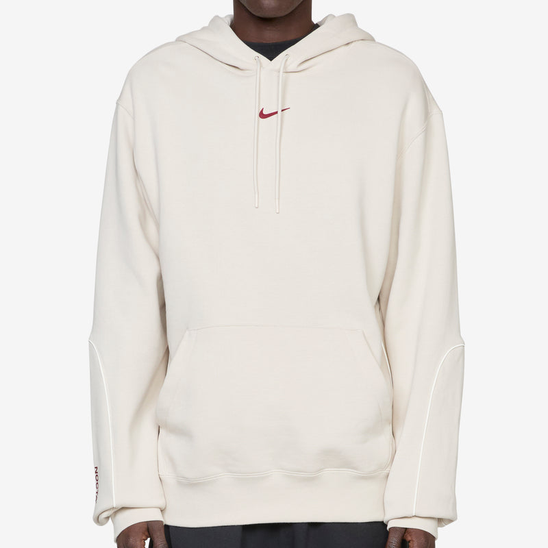 NOCTA Fleece Hoodie Light Orewood Brown | Team Red Jumpers