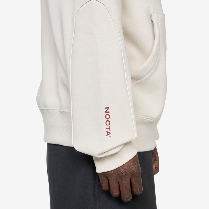 NOCTA Fleece Hoodie Light Orewood Brown | Team Red Jumpers