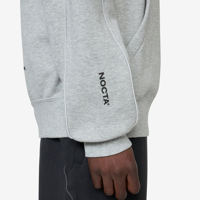 NOCTA Fleece Hoodie Dark Grey | Matte Silver | Black Jumpers