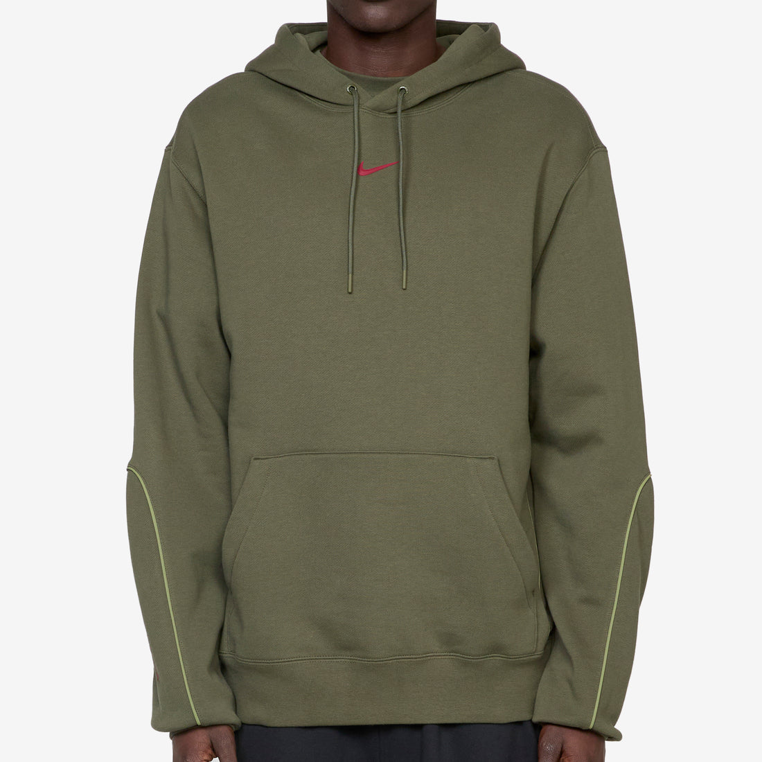 NOCTA Fleece Hoodie Cargo Khaki | Team Red Jumpers