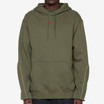 NOCTA Fleece Hoodie Cargo Khaki | Team Red