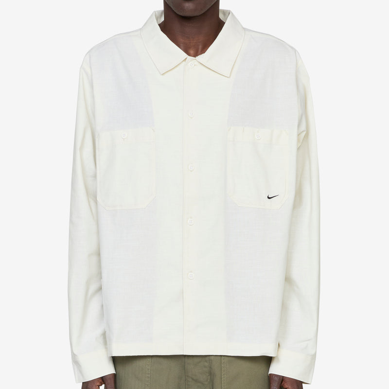 Nike Life Chambray Longsleeve Painters Shirt Light Khaki | White | Black Shirts