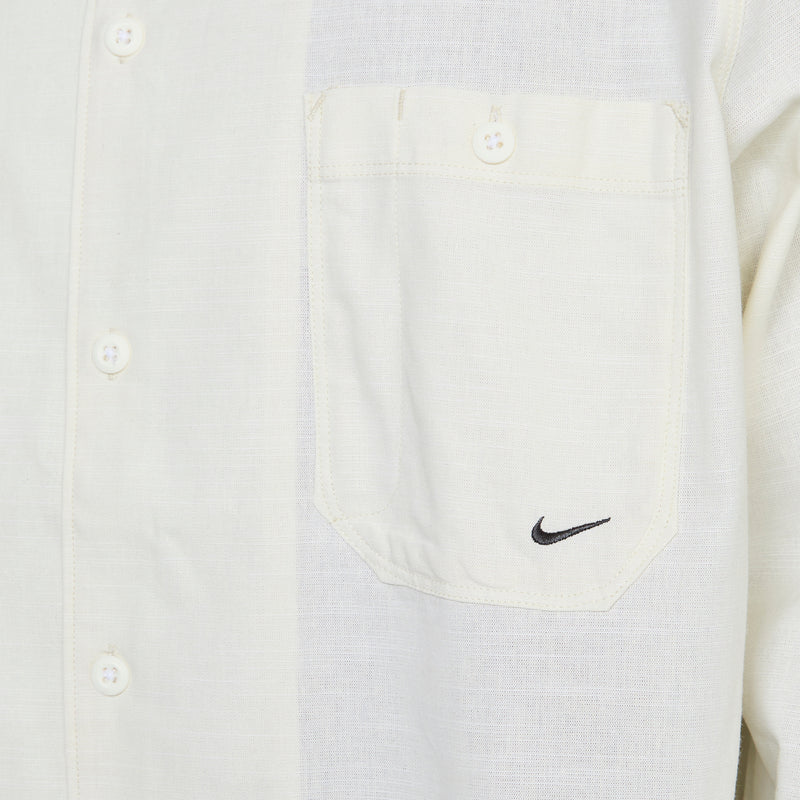 Nike Life Chambray Longsleeve Painters Shirt Light Khaki | White | Black Shirts