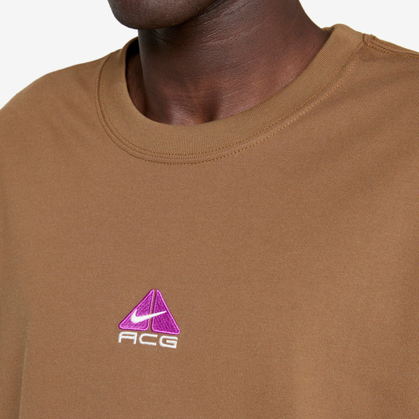 ACG Lungs T-Shirt Mosswood Brown Tees