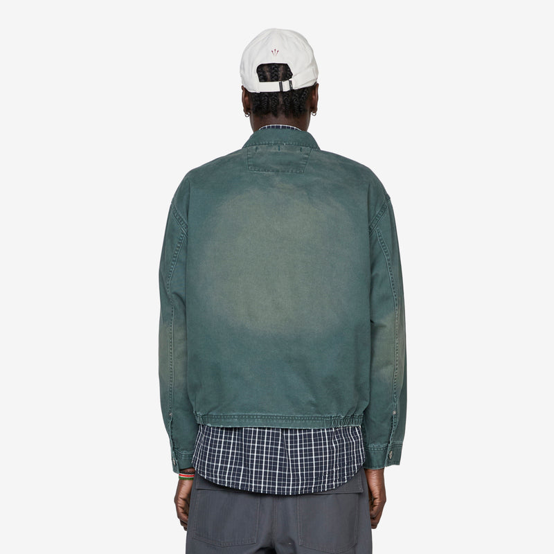 Crushed Chino Blouson Olive Jackets