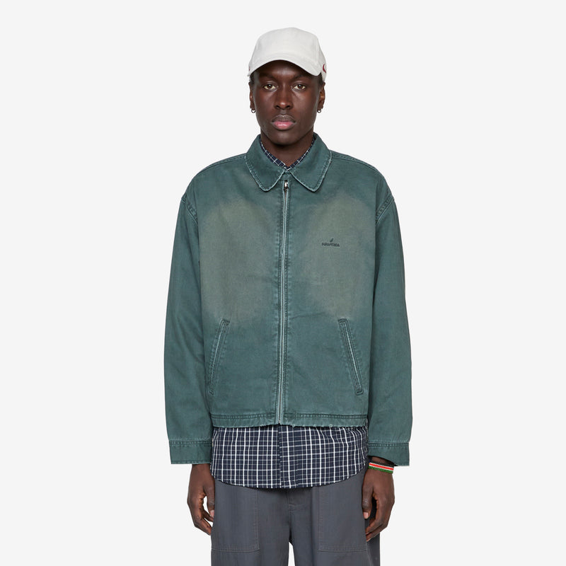 Crushed Chino Blouson Olive Jackets