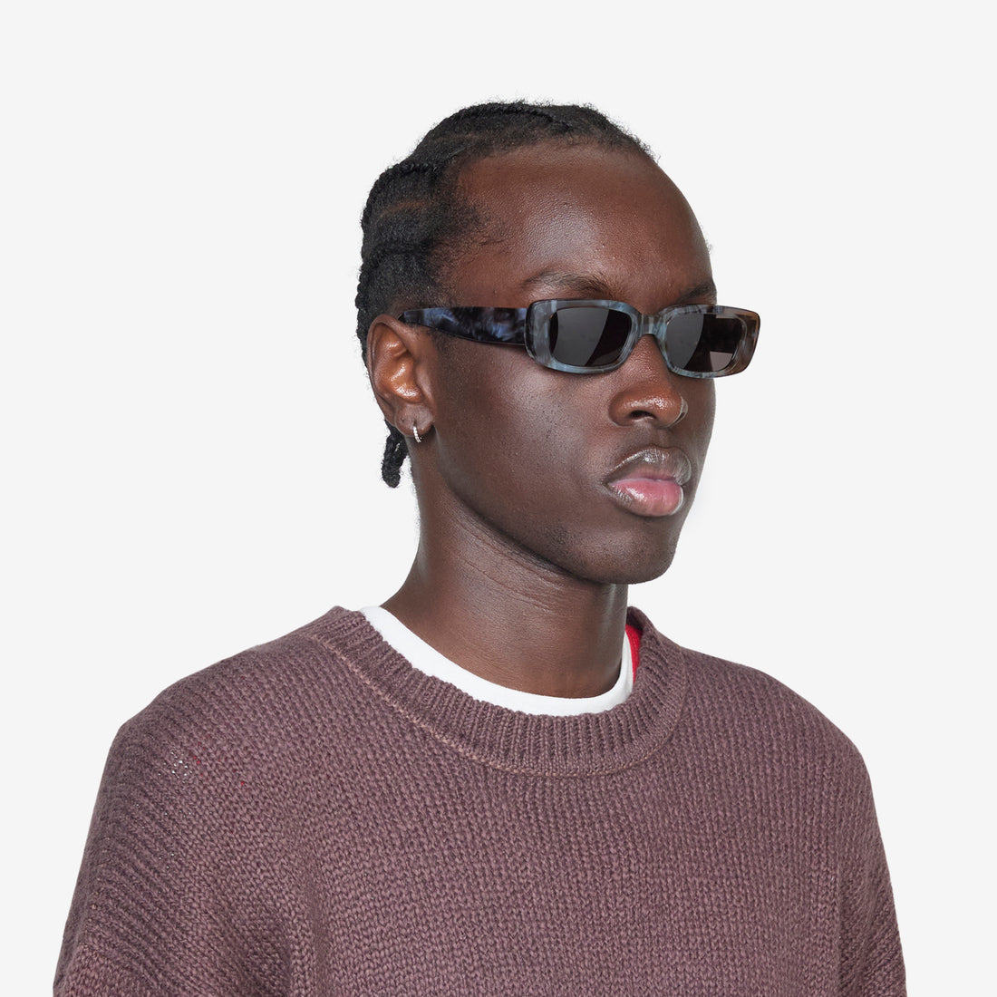 Odessa Steel Blue | Dark Grey Eyewear