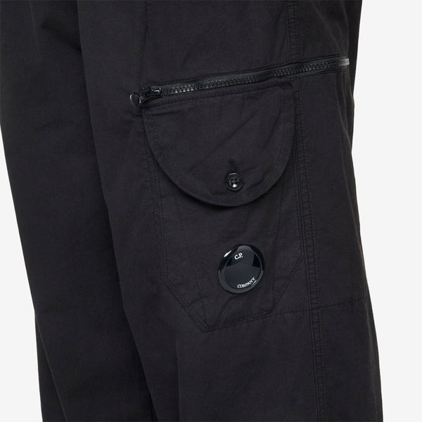 Microreps Boxy Cargo Lens Pants Black