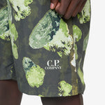 Flatt Nylon Flower Printed Swim Shorts Thyme