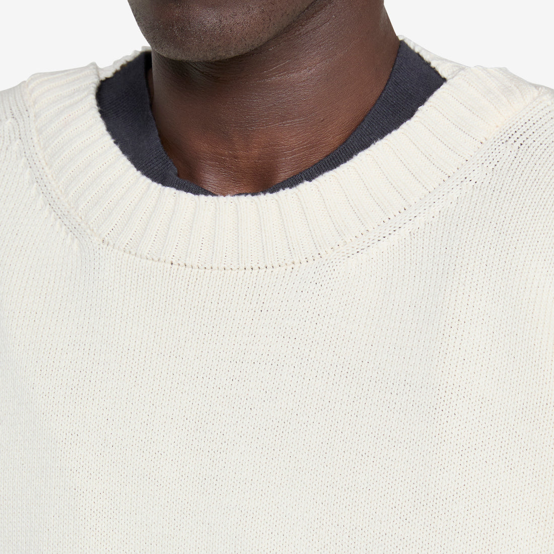 Cross Over Crew Ecru Jumpers