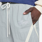 Nylon Running Short Smoke