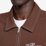 Nylon Running Jacket Mocha Brown