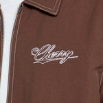 Nylon Running Jacket Mocha Brown