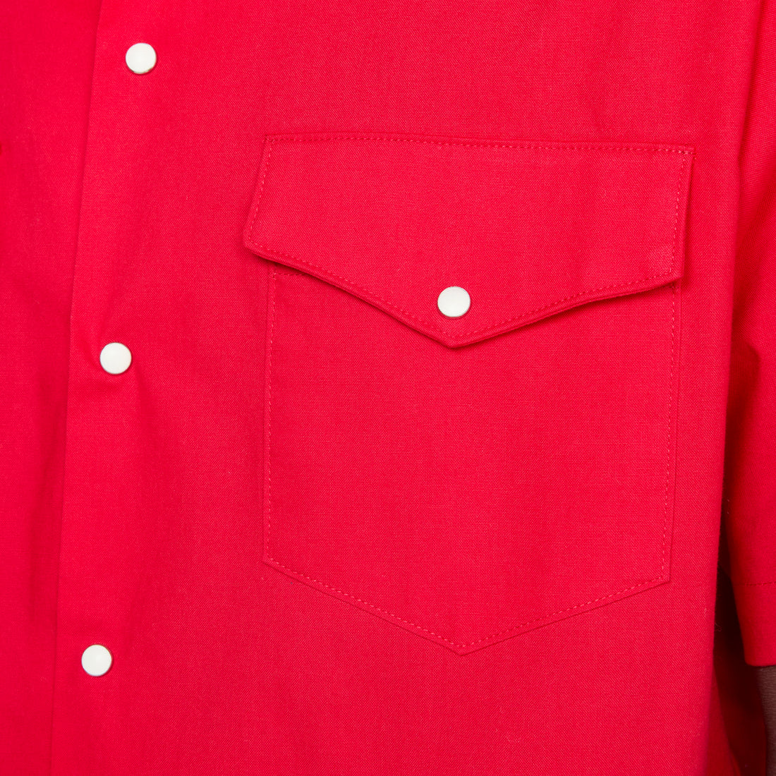 Western Twill Mechanic Shirt Cherry Red Shirts