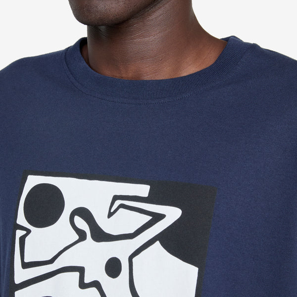 Ball Sports T-Shirt Navy Blue