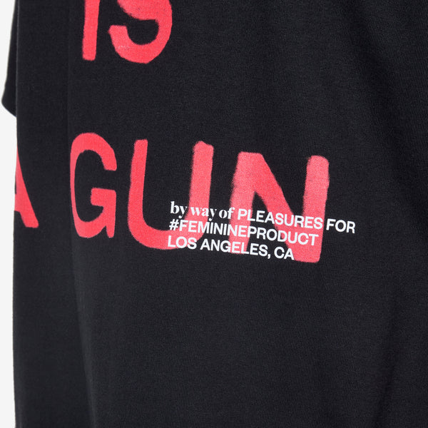 Girl Is A Gun T-Shirt Black