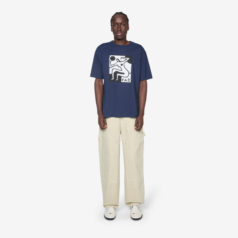 Ball Sports T-Shirt Navy Blue Tees