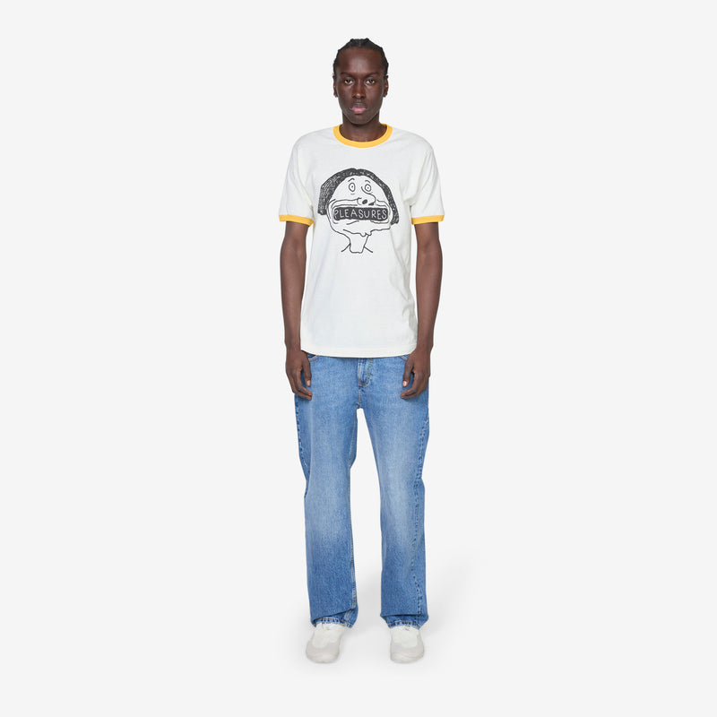 Mouthful Ringer T-Shirt Natural Tees