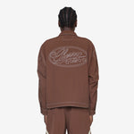 Nylon Running Jacket Mocha Brown