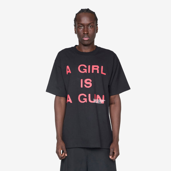 Girl Is A Gun T-Shirt Black