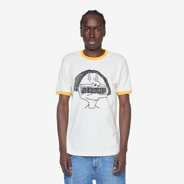Mouthful Ringer T-Shirt Natural